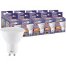 Лампа светодиодная JAZZWAY PLED-SP 7Вт PAR16 4000К GU10 230В 50Гц 10шт. 5019010