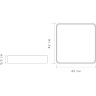 Светильник светодиодный потолочный JAZZWAY PPB SCANDIC-S 72W DIM 3000-6500K WH IP20 5037199